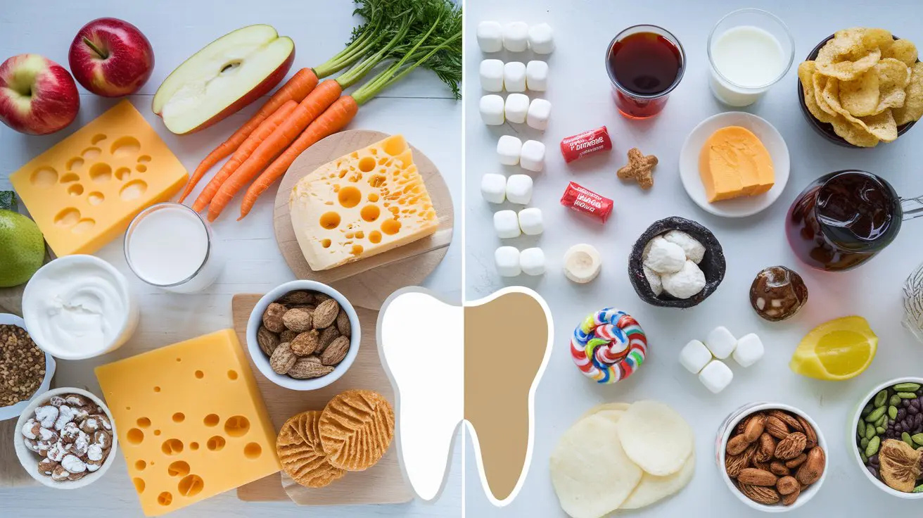 Qué alimentos ayudan a cuidar los dientes