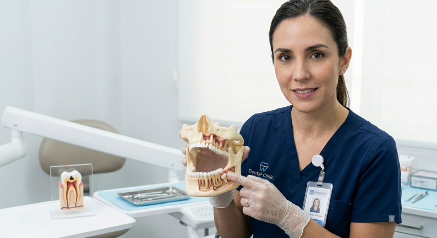 ir al dentista por una muela del juicio