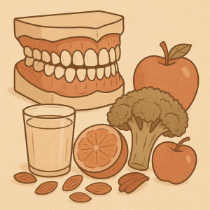 alimentos para dientes y encías