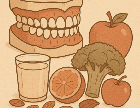 alimentos para dientes y encías